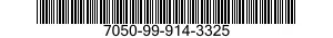 7050-99-914-3325 DECODER,COMPUTER 7050999143325 999143325