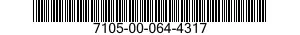 7105-00-064-4317  7105000644317 000644317