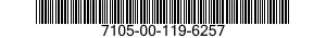 7105-00-119-6257  7105001196257 001196257
