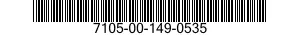 7105-00-149-0535  7105001490535 001490535