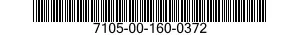7105-00-160-0372  7105001600372 001600372
