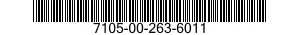 7105-00-263-6011  7105002636011 002636011