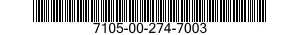 7105-00-274-7003  7105002747003 002747003