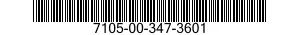 7105-00-347-3601  7105003473601 003473601