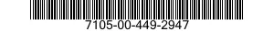 7105-00-449-2947  7105004492947 004492947