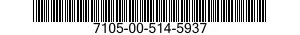 7105-00-514-5937  7105005145937 005145937