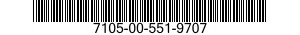 7105-00-551-9707  7105005519707 005519707