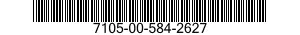 7105-00-584-2627 DESK,FLAT TOP 7105005842627 005842627