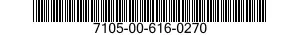 7105-00-616-0270  7105006160270 006160270