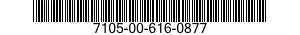 7105-00-616-0877  7105006160877 006160877