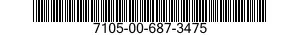 7105-00-687-3475  7105006873475 006873475