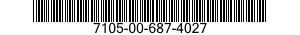 7105-00-687-4027  7105006874027 006874027
