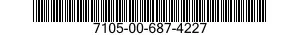 7105-00-687-4227  7105006874227 006874227