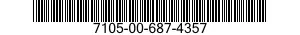 7105-00-687-4357  7105006874357 006874357