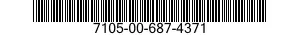 7105-00-687-4371  7105006874371 006874371