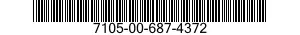 7105-00-687-4372  7105006874372 006874372