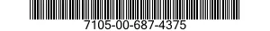 7105-00-687-4375  7105006874375 006874375