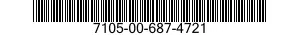 7105-00-687-4721  7105006874721 006874721