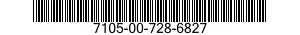7105-00-728-6827  7105007286827 007286827