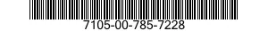 7105-00-785-7228  7105007857228 007857228