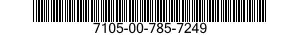 7105-00-785-7249  7105007857249 007857249