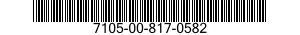 7105-00-817-0582  7105008170582 008170582