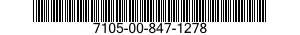 7105-00-847-1278  7105008471278 008471278