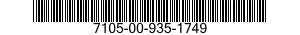 7105-00-935-1749  7105009351749 009351749