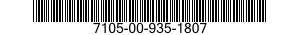 7105-00-935-1807  7105009351807 009351807