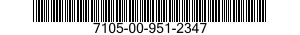 7105-00-951-2347  7105009512347 009512347