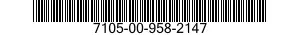 7105-00-958-2147  7105009582147 009582147