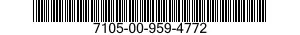7105-00-959-4772  7105009594772 009594772