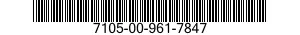 7105-00-961-7847  7105009617847 009617847