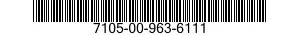 7105-00-963-6111  7105009636111 009636111