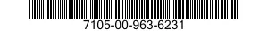 7105-00-963-6231  7105009636231 009636231