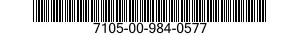 7105-00-984-0577  7105009840577 009840577