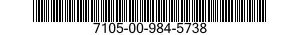 7105-00-984-5738  7105009845738 009845738