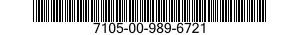 7105-00-989-6721  7105009896721 009896721