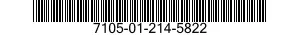 7105-01-214-5822 CHAIR,STRAIGHT 7105012145822 012145822