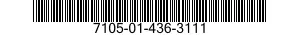 7105-01-436-3111 FURNITURE SUITE,DORMITORY 7105014363111 014363111