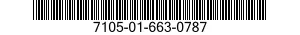 7105-01-663-0787 BED,BUNK 7105016630787 016630787