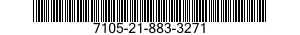 7105-21-883-3271 DESK,FLAT TOP 7105218833271 218833271
