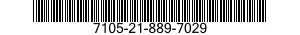 7105-21-889-7029 BED,NONADJUSTABLE 7105218897029 218897029