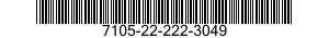 7105-22-222-3049  7105222223049 222223049