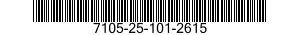 7105-25-101-2615 SOFA SECTION 7105251012615 251012615