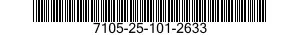 7105-25-101-2633 TABLE,OCCASIONAL 7105251012633 251012633