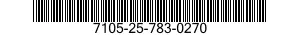 7105-25-783-0270  7105257830270 257830270