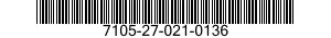 7105-27-021-0136 SHELF,STORAGE AND DISPLAY 7105270210136 270210136