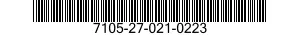 7105-27-021-0223 SHELF,STORAGE AND DISPLAY 7105270210223 270210223