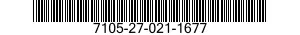 7105-27-021-1677 SHELF,STORAGE AND DISPLAY 7105270211677 270211677